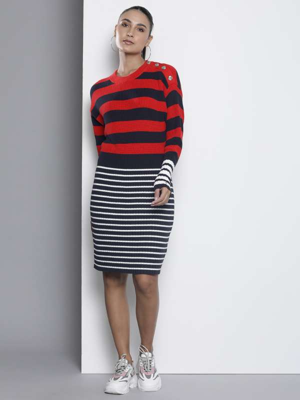 Tommy Hilfiger Dresses Tommy Hilfiger Dress Online Myntra