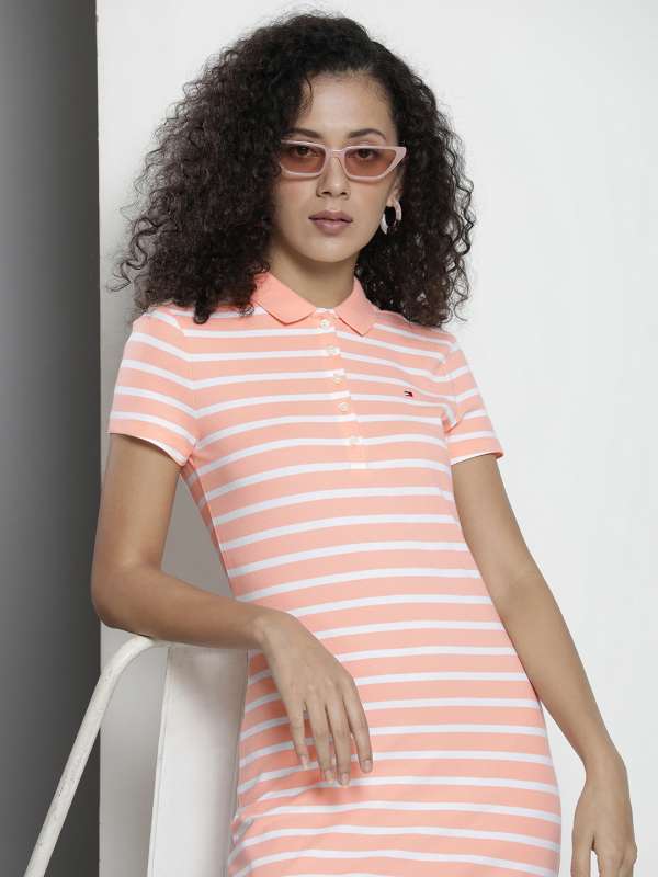Buy Peach Tshirts for Women by TOMMY HILFIGER Online