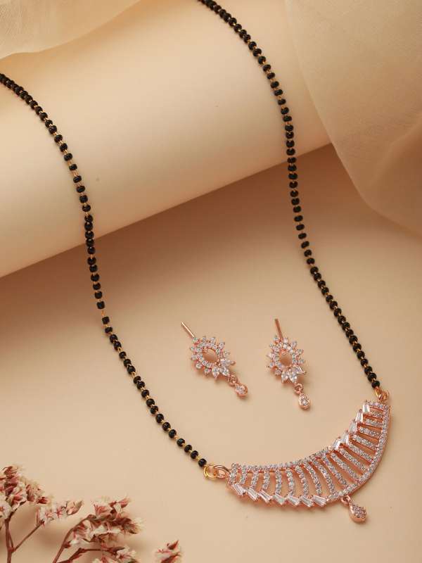 Black beads mangalsutra online clearance