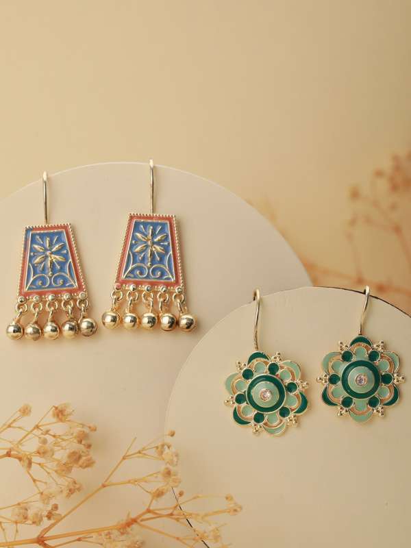 Alloy store earrings online