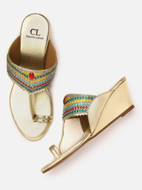 Carlton london chappal clearance