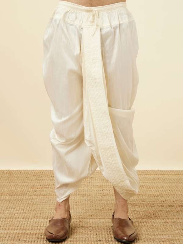 Pure silk dhoti online cheap