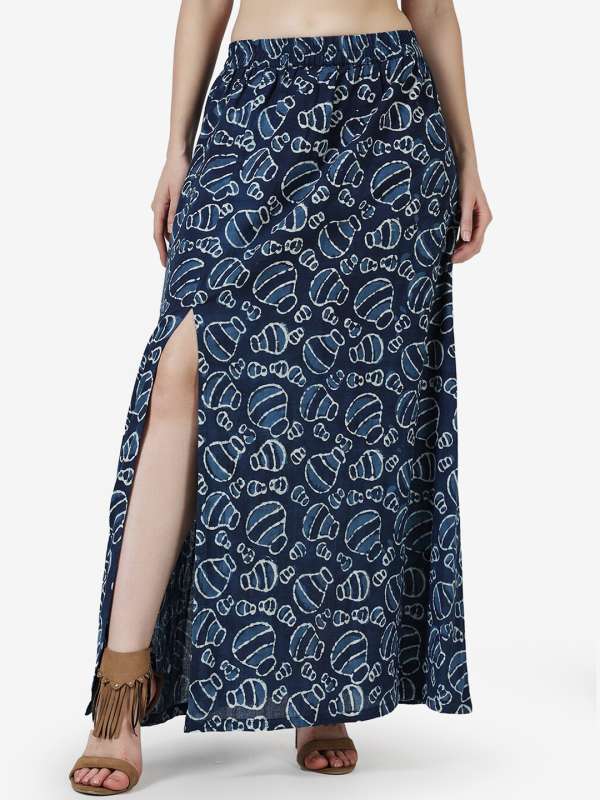 Maxi discount skirt myntra