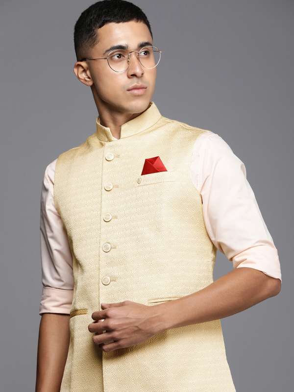 Nehru jacket on myntra top