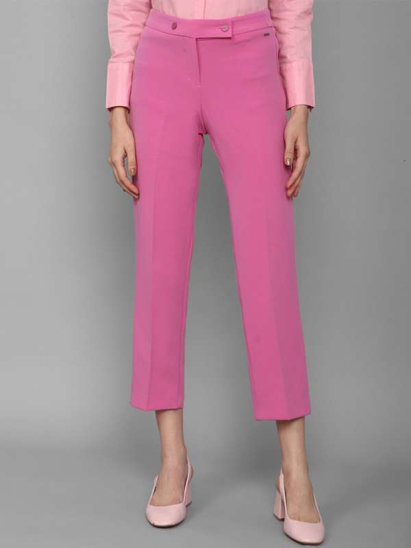 Pink, Trousers For Women, Shop Online