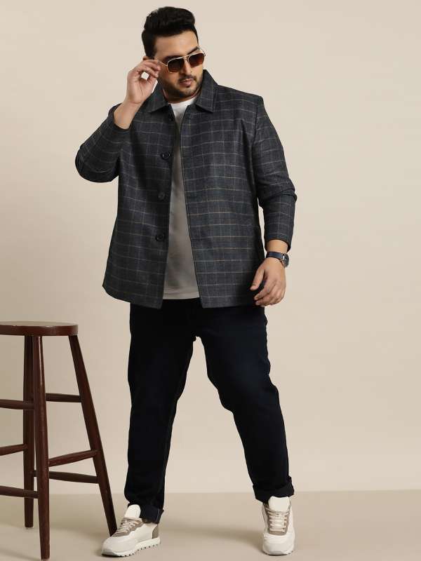 Plus size mens coats deals