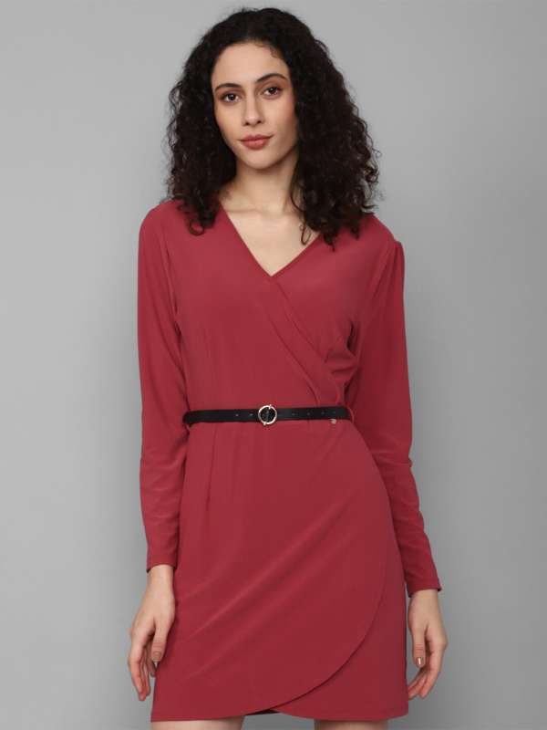 Allen solly store red dress