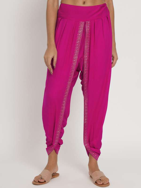 Printed dhoti pants online discount