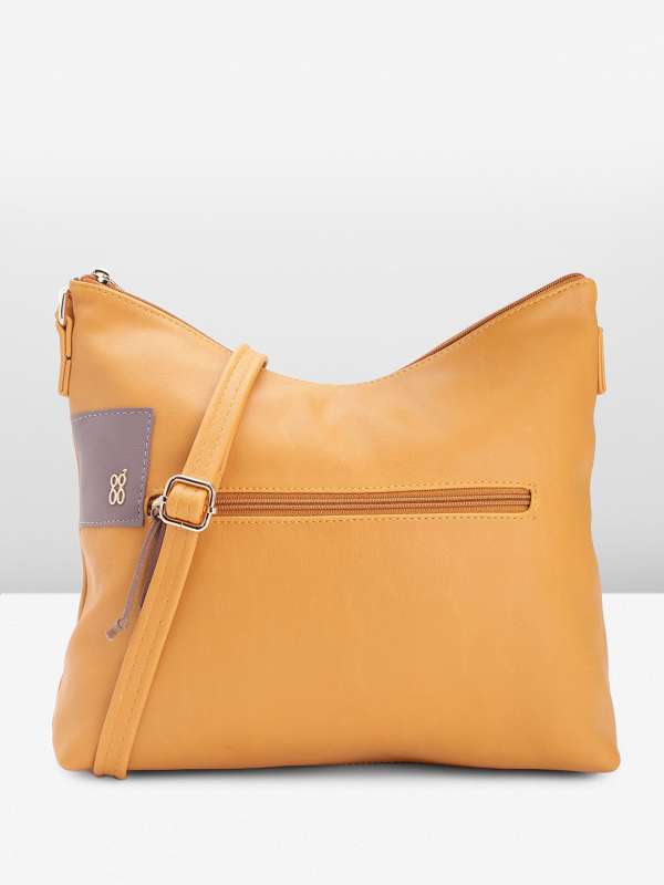 Baggit Womens Sling Bag Mustard Buy Baggit Womens Sling Bag Mustard online in India