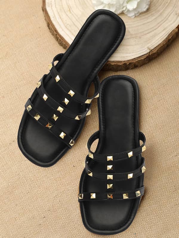Buy Grey Flat Sandals for Women by Marc Loire Online | Ajio.com