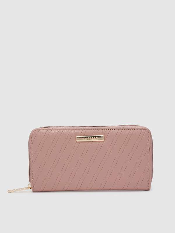 Caprese Pink Wallets Buy Caprese Pink Wallets online in India