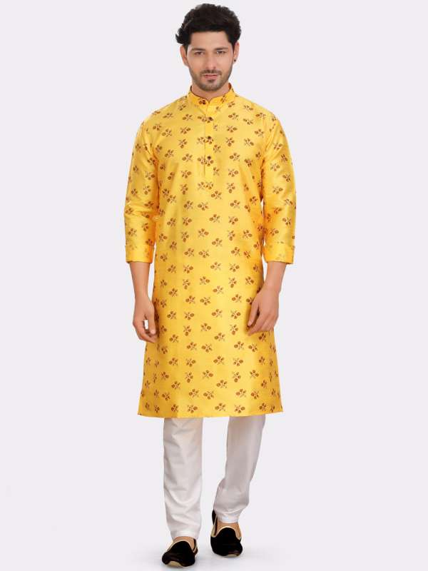 Mens floral kurta pajama cheap