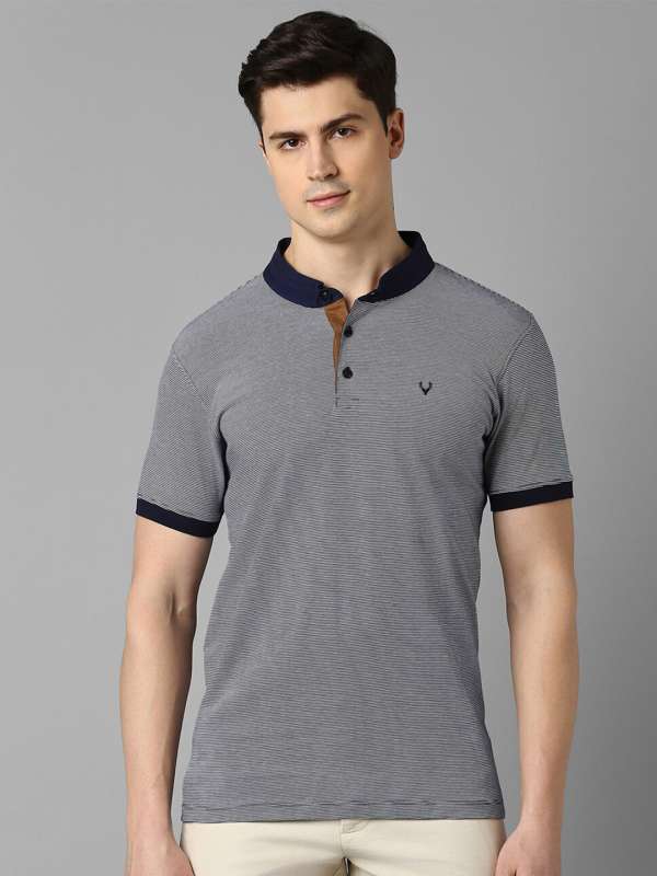 Allen solly clearance chinese collar shirts