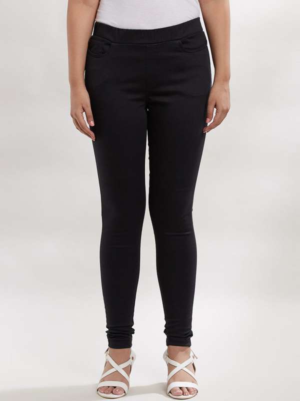 Buy Black Trousers  Pants for Women by PIAZZA ITALIA Online  Ajiocom