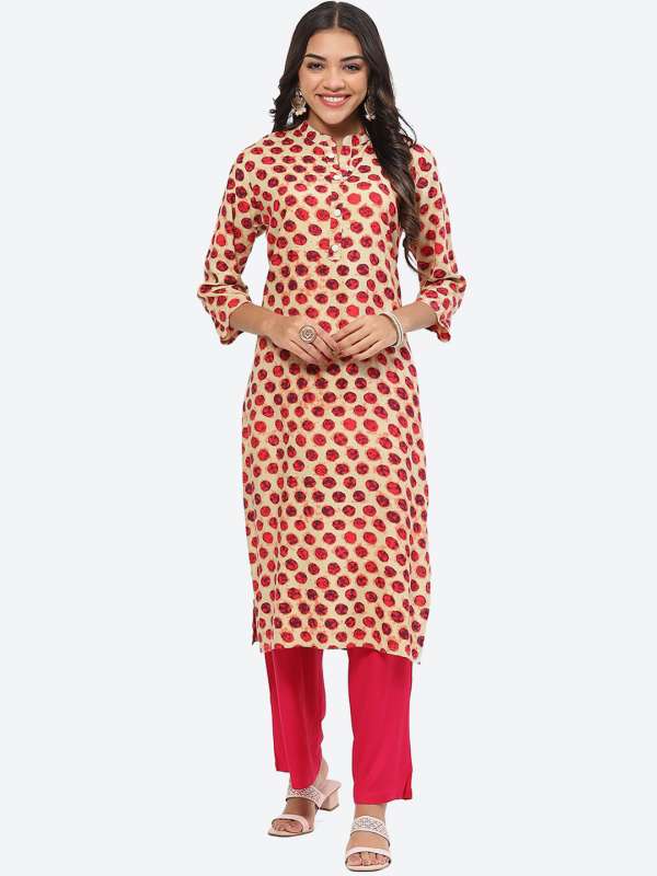 Polka dot kurtis online outlet