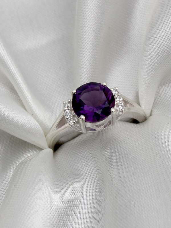 Amethyst ring cheap online