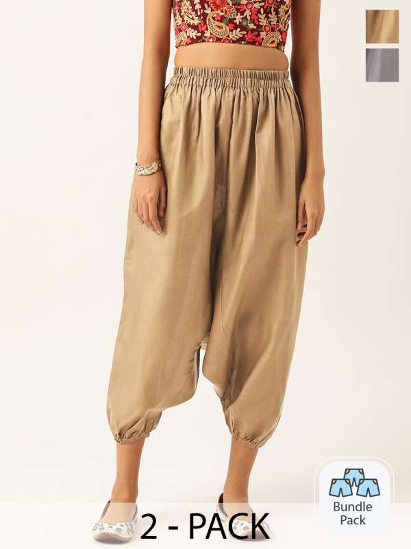 Buy Designer Harem Pants Offer  Jaipuri Printed Harem Pants  Pure Cotton  Formal Wear Free Size Harem Pants  Full Length Harem Pants For Women N  Full Length Harem Pants For