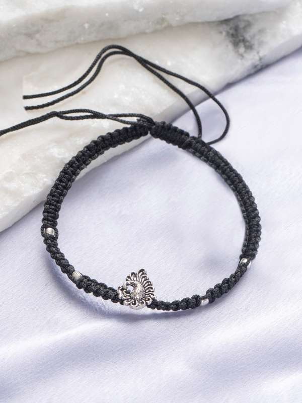 Taraash silver anklets top