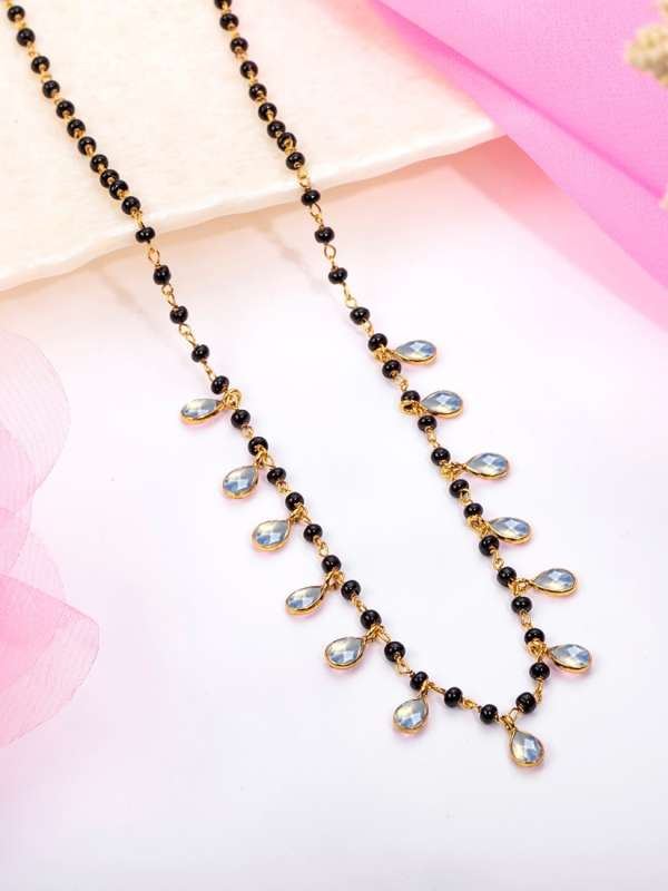 Sterling silver 2024 mangalsutra chain