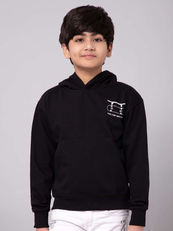 Black Hoodie for Boys Buy Black Hoodies Online for Boys at Myntra
