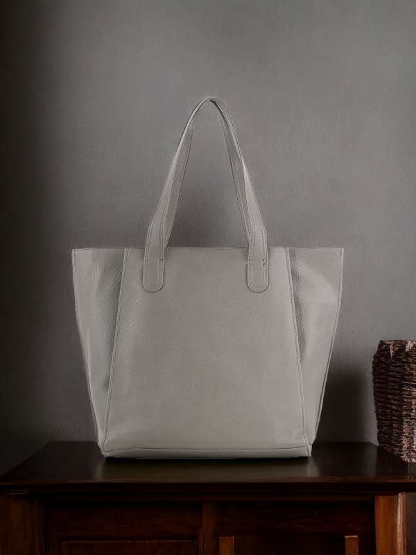 Toteteca Grey Handbags Buy Toteteca Grey Handbags online in India