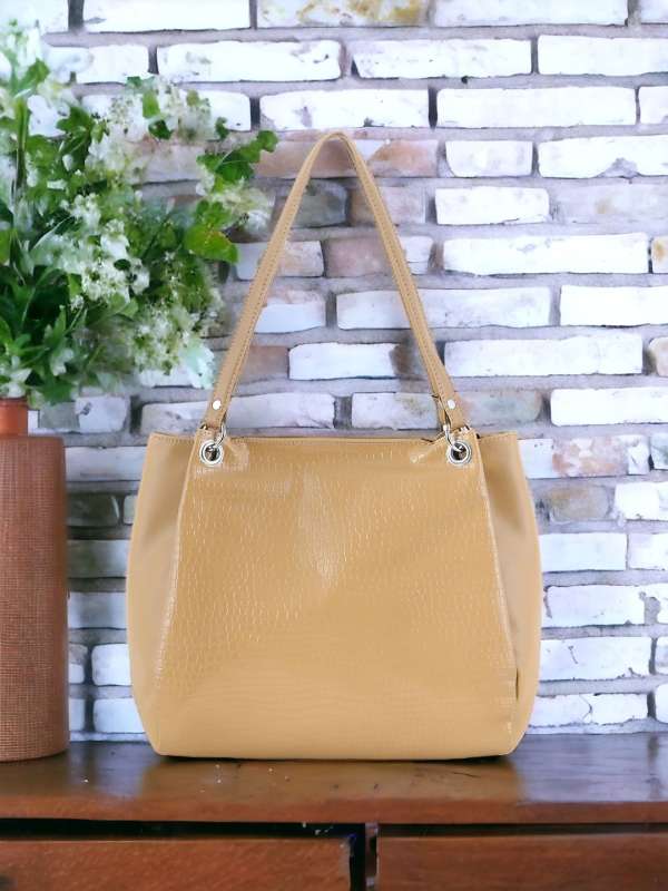 Toteteca Tan Handbags Buy Toteteca Tan Handbags online in India