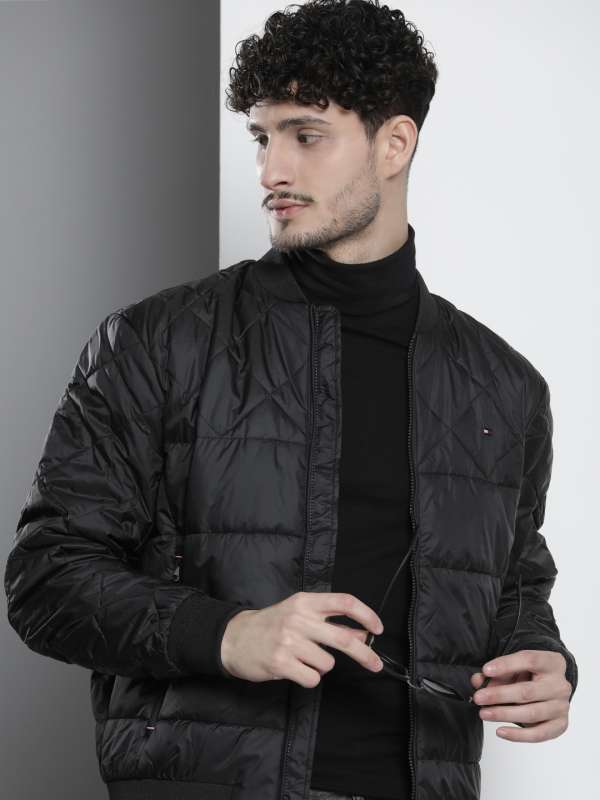 Tommy hilfiger hooded bomber jacket on sale