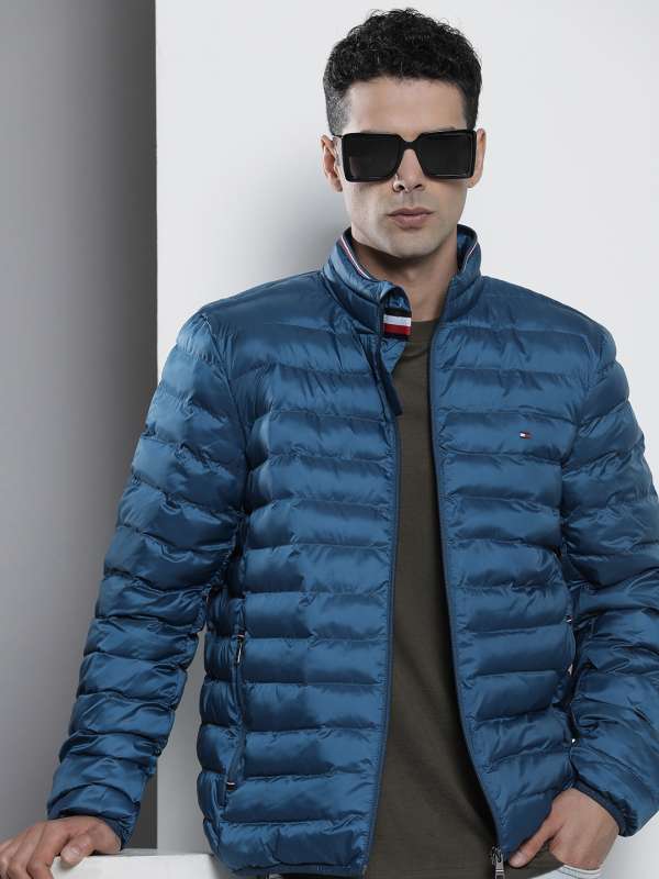 Orange and blue 2025 tommy hilfiger jacket