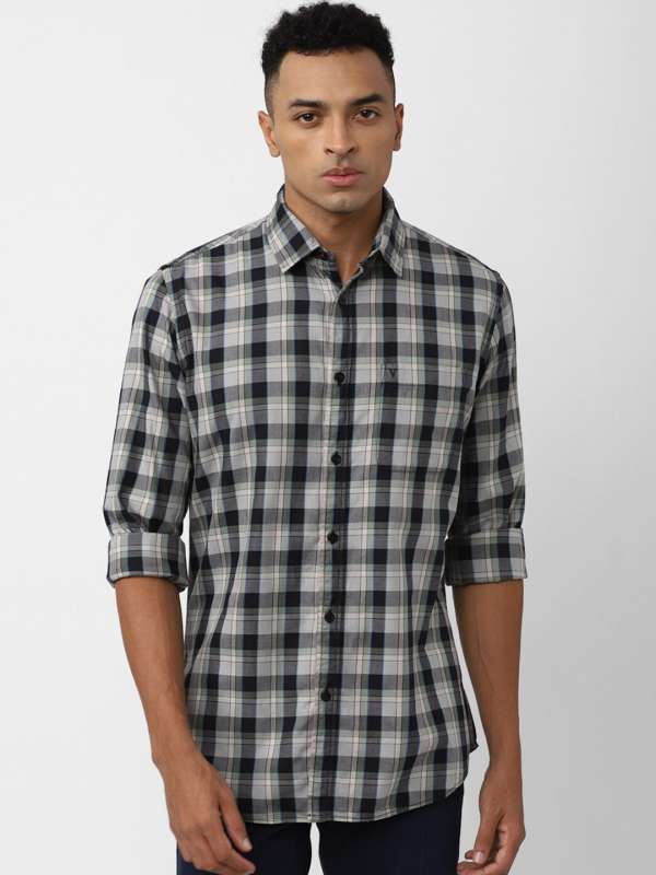 Van heusen sport cheap men's checkered casual shirt