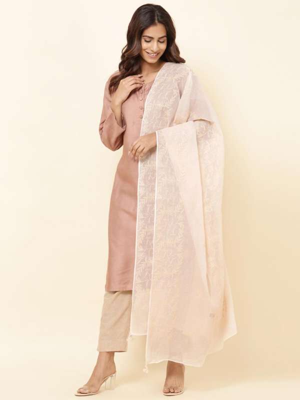 Fabindia Chikan Dupatta Kurtas Buy Fabindia Chikan Dupatta Kurtas online in India