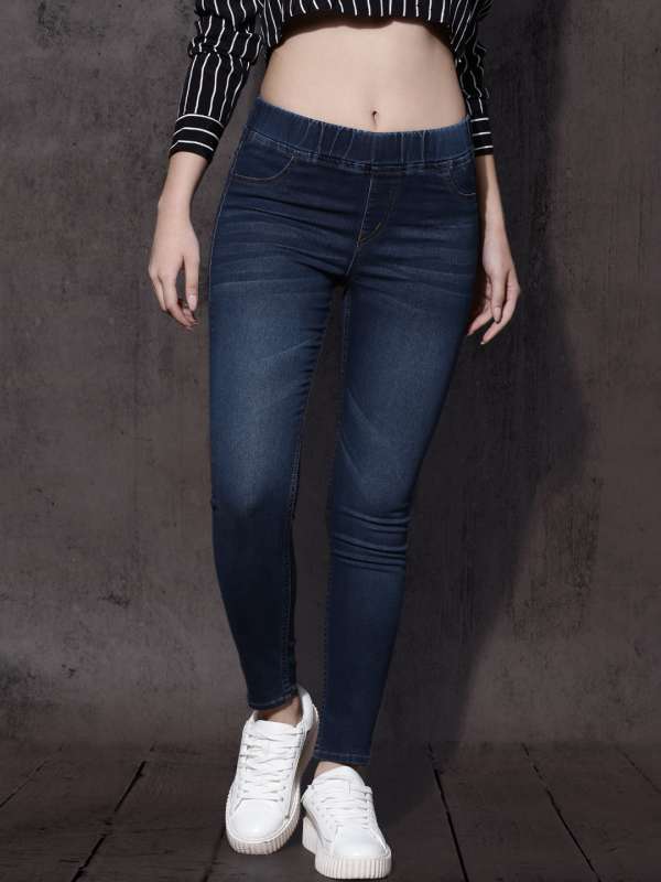 Buy Fake Jeans Leggings Online In India -  India