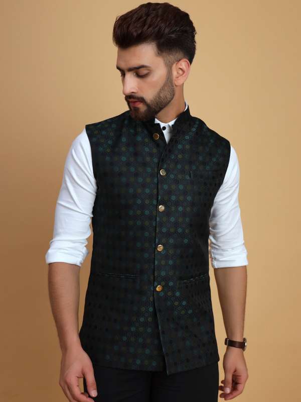 Slim fit nehru jacket store