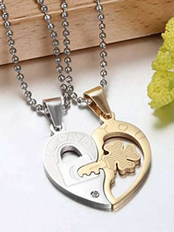 Broken heart locket buy online hot sale