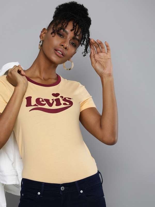 Levi Women Tshirts Buy Levi Women Tshirts online in India