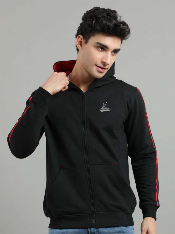 Black Hoodie Buy Latest Collection of Black Hoodies Online Myntra