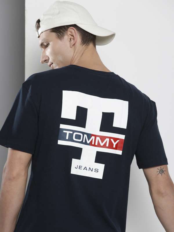 Tommy hilfiger navy t shirt outlet