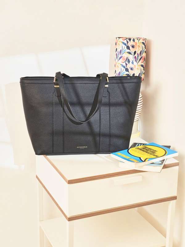 Metallic tote bag online india sales