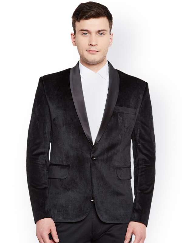 Black velvet deals coat mens