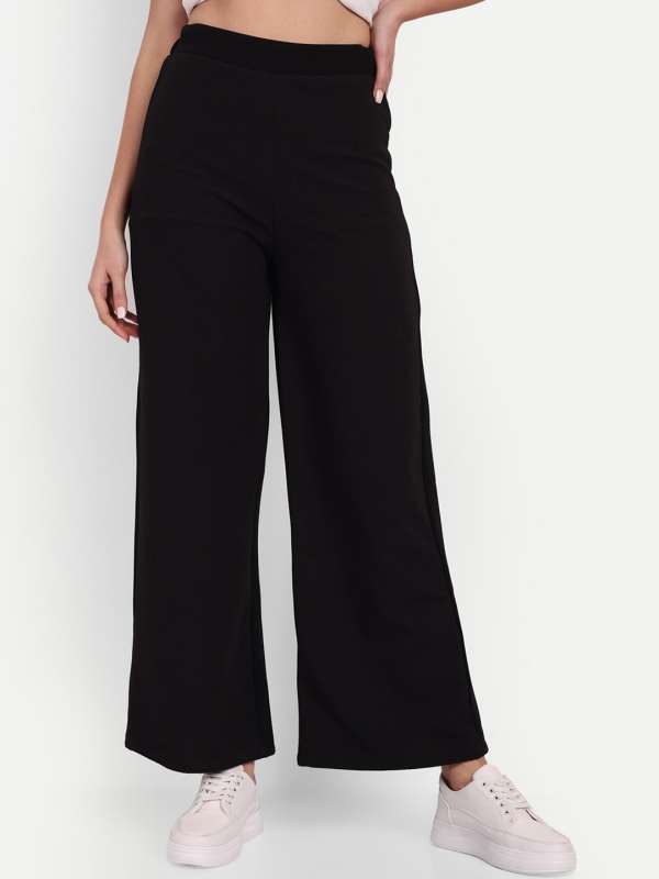 Tailored trousers  BlackChecked  Ladies  HM IN