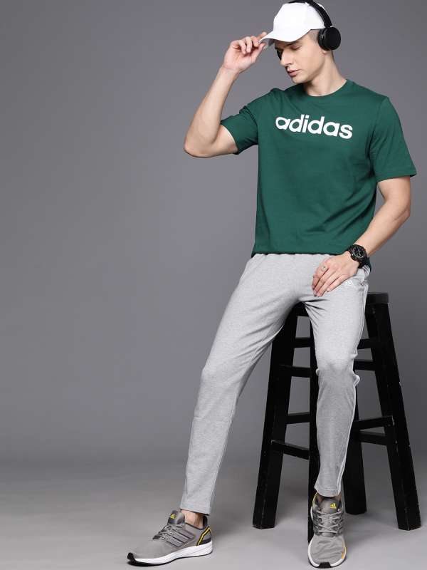 Adidas green shirt hot sale