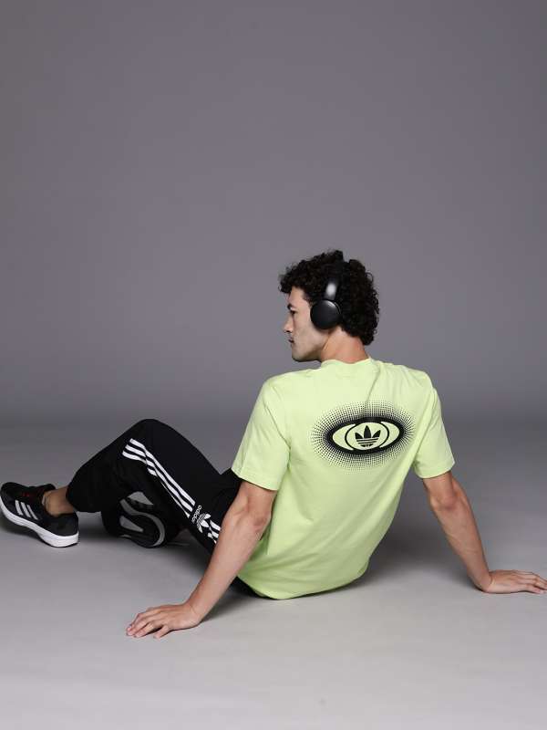 Adidas Green Uprising Printed Round Neck T Shirt 4705788.htm Buy