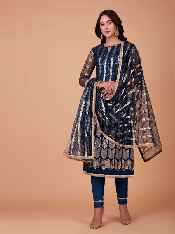 Semi Stitched Dress Material Buy Semi Stitched Dress Material online in India