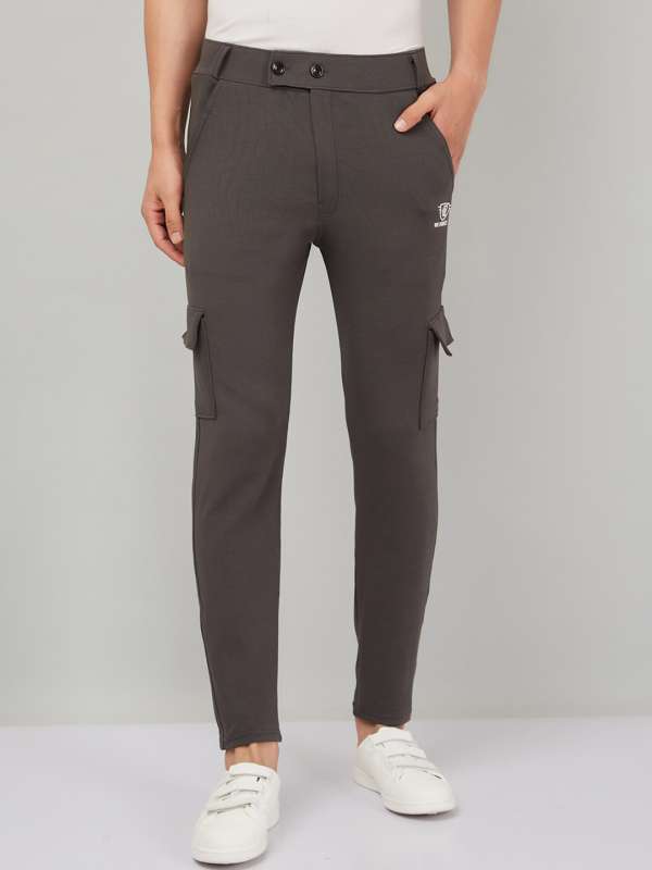 We Perfect Regular Fit Men Grey Trousers - Buy We Perfect Regular Fit Men  Grey Trousers Online at Best Prices in India