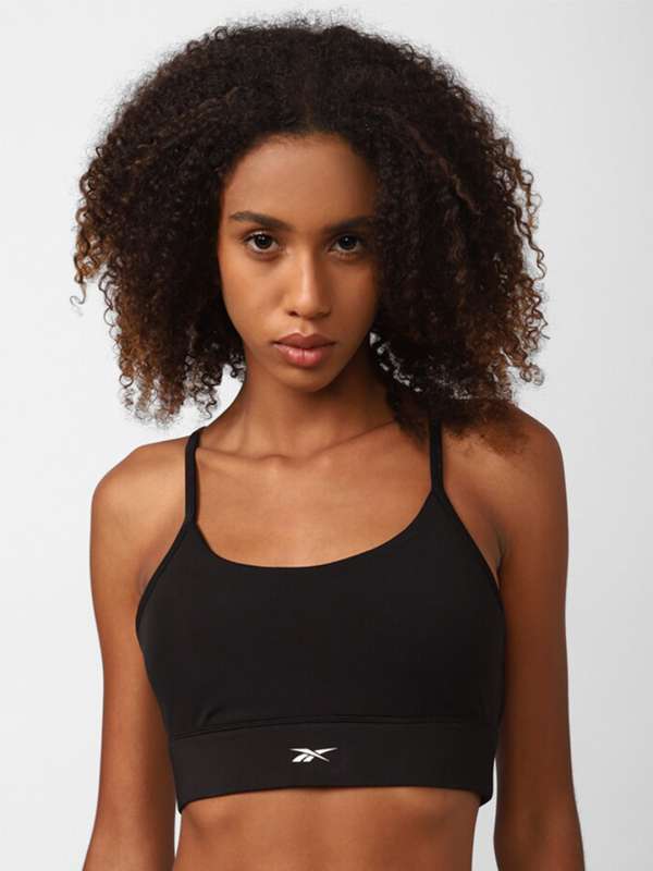 Reebok Hero Strappy Black Training Sports Bra 4622504 Hem Buy Reebok Hero Strappy Black Training Sports Bra 4622504 Hem online in India