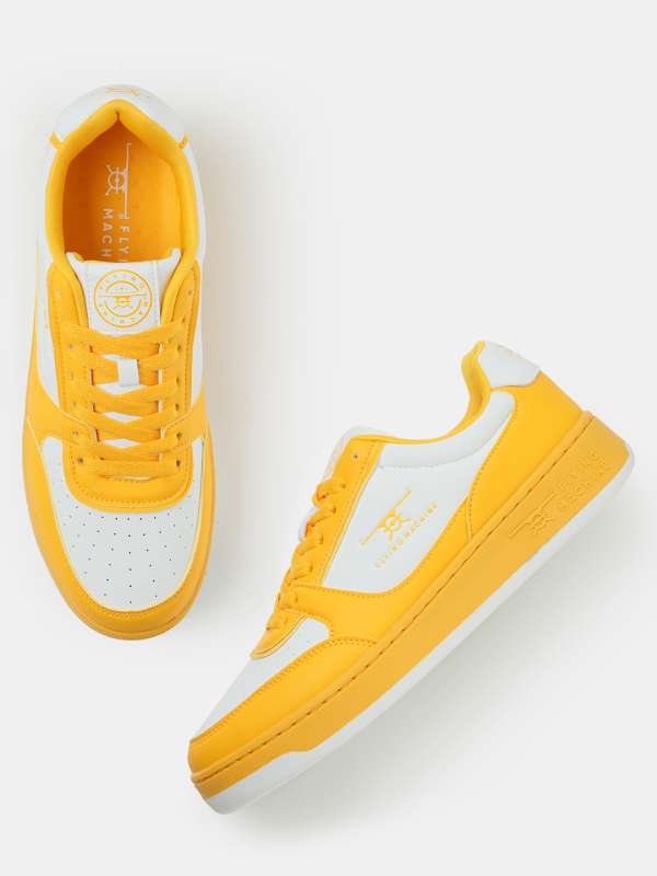 Yellow Sneakers Buy Trendy Yellow Sneakers Online in India Myntra
