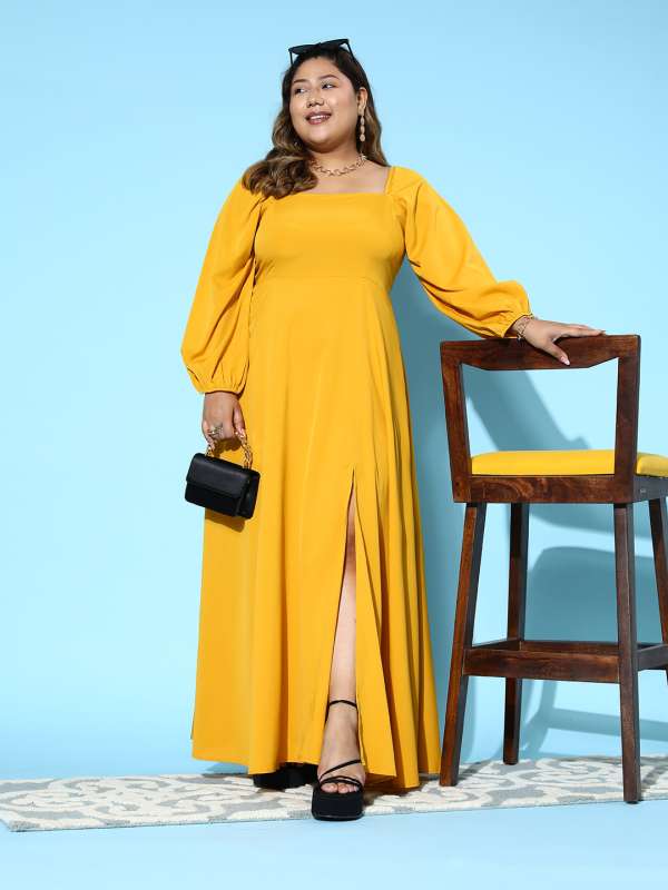 Yellow Party Dress Buy Yellow Party Dress online in India