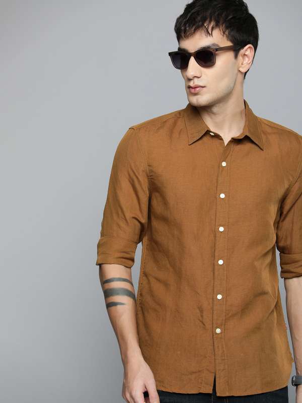 Levis Brown Casual Shirt Buy Levis Brown Casual Shirt online in