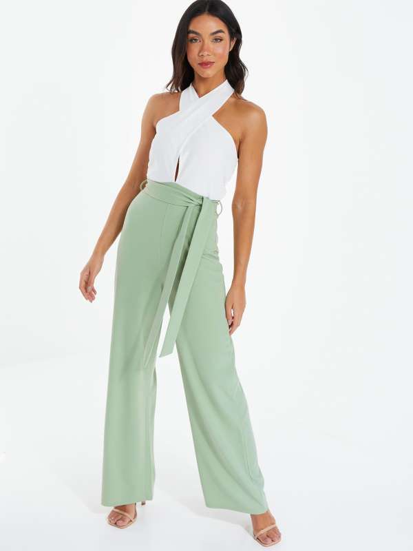 Quiz halter neck jumpsuit discount