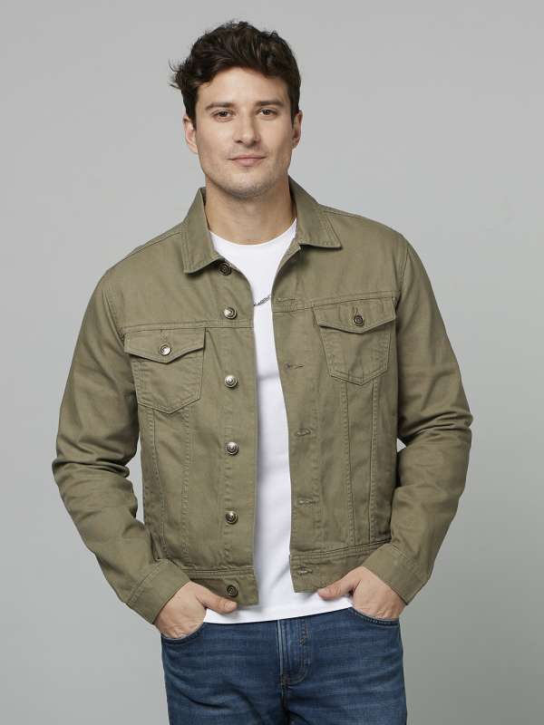 Simple slim long deals sleeve jacket
