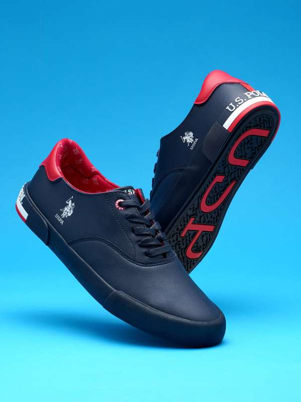 Us polo assn navy blue sneakers hotsell